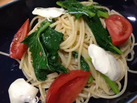 モッツアレラ パスタ レシピIMG 7012