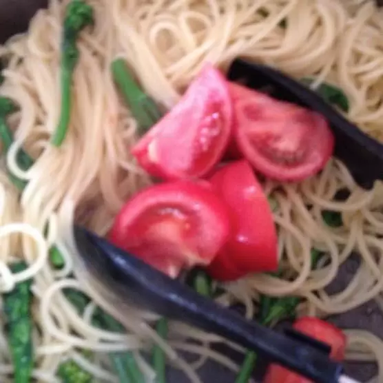 春野菜 パスタ レシピIMG 8401