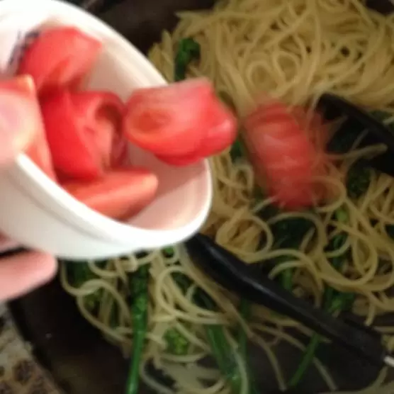 春野菜 パスタ レシピIMG 8397