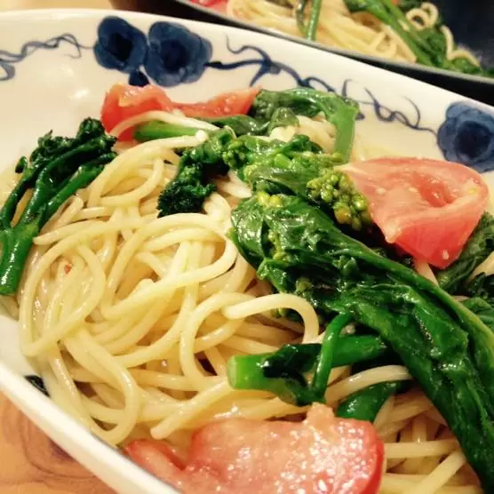 春野菜 パスタ レシピIMG 8410