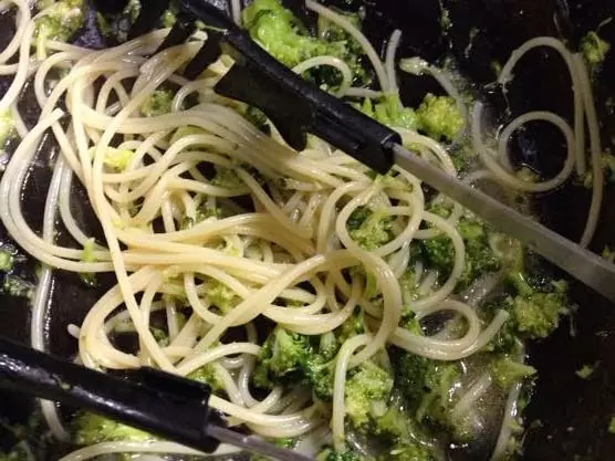 ブロッコリー パスタ レシピIMG 7234