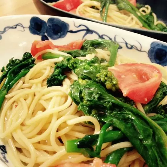 春野菜 パスタ レシピIMG 8412