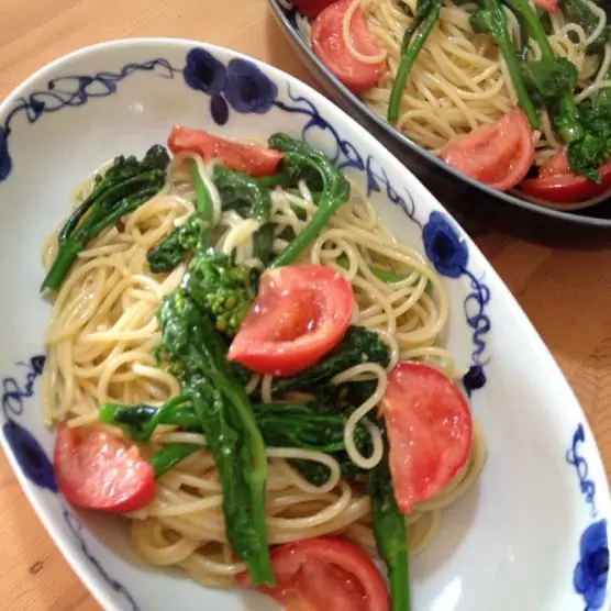 春野菜 パスタ レシピIMG 8404