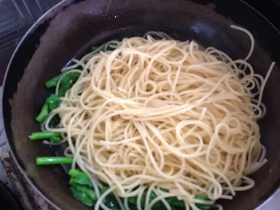 春野菜 パスタ レシピIMG 8393