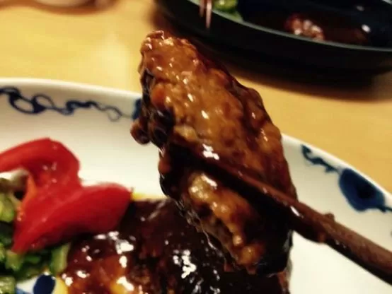 セブン イレブン 金のハンバーグ 手抜きレシピIMG 6297