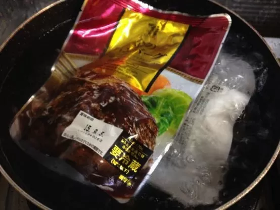 セブン イレブン 金のハンバーグ 手抜きレシピIMG 6238