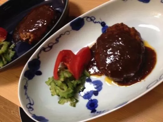 セブン イレブン 金のハンバーグ 手抜きレシピIMG 6264