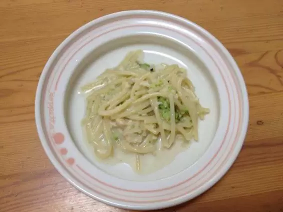 幼児食 パスタ レシピ 簡単 ブロッコリーIMG 9469