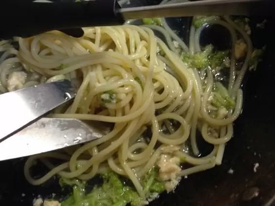 幼児食 パスタ レシピ 簡単 ブロッコリーIMG 9463