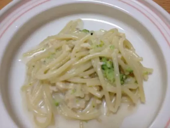 幼児食 パスタ レシピ 簡単 ブロッコリーIMG 9473