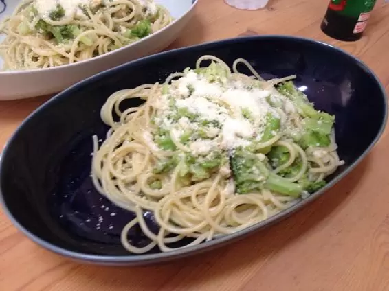 幼児食 パスタ レシピ 簡単 ブロッコリーIMG 9519