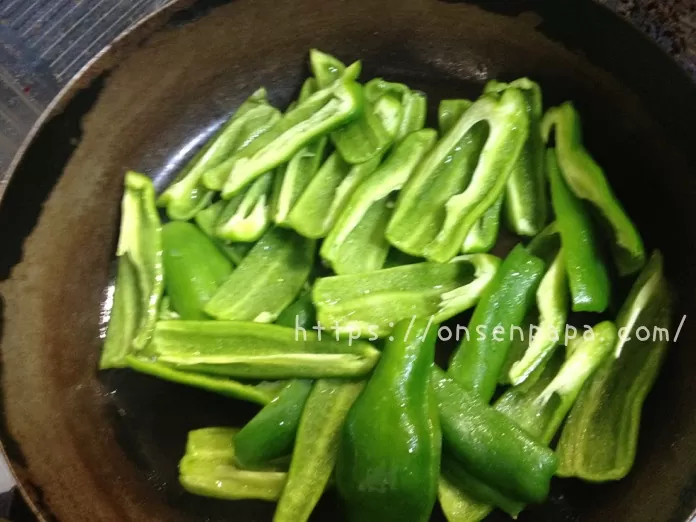 ピーマン　幼児　レシピ  IMG 9644