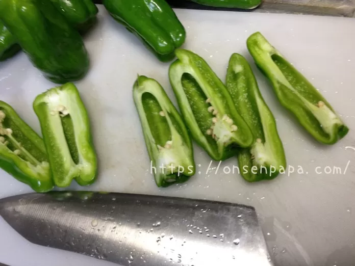 ピーマン　幼児　レシピ  IMG 9620