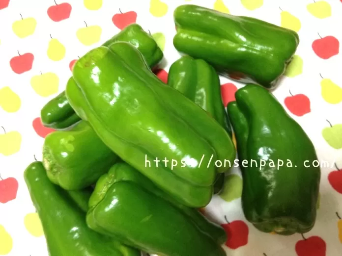 ピーマン　幼児　レシピ  IMG 9507
