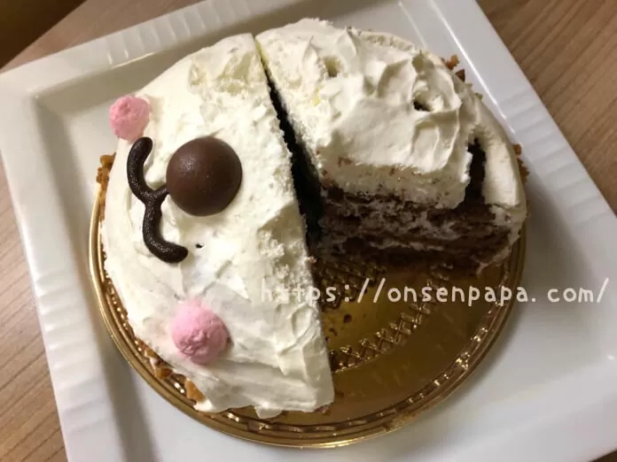 シャトレーゼ　パンダちゃん　ケーキ　レビュー IMG 6521